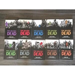 The‎ Walking Dead Books 1-10 Hardcover Lot - Image Comics (Issues 1-120)